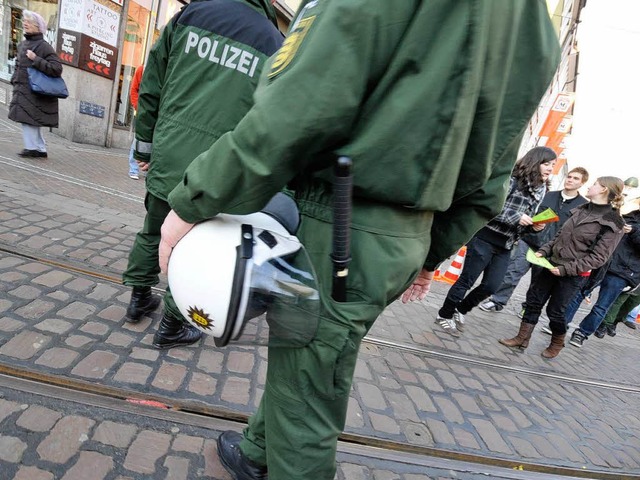 Polizeieinsatz: Jetzt wird gegen Mitgl...o  im  Dezember 2008 aufgerufen haben.  | Foto: Ingo Schneider