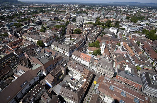 Am teuersten sind Wohnungen in der Freiburger Altstadt.  | Foto: ingo schneider