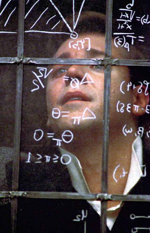 Russell Crowe in &#8222;A Beautiful Mi...renen Mathematikers John Forbes Nash.   | Foto: Universal