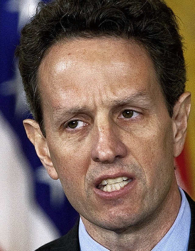 Soll das Finanzsystem reformieren, ste...1; US-Finanzminister Timothy Geithner.  | Foto: afp