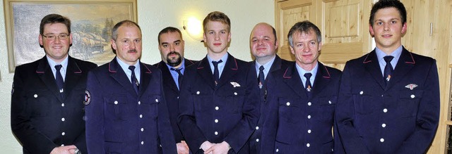 Die Fhrungsspitze der Feuerwehr Hche... Helmut Mutter und Riccardo Siebold.    | Foto: Stefan Pichler