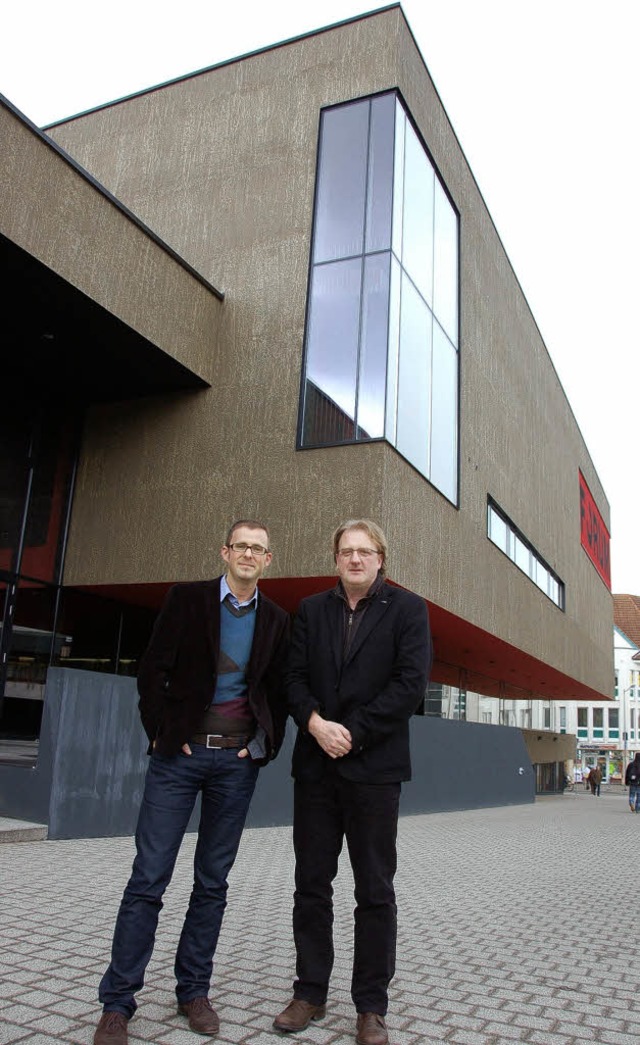 Sie kooperieren: Jan Marc Maier (links) und Heiner Behring   | Foto: rab