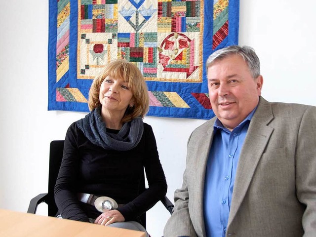 Eva Wisnicka und ihr Mann Georg Wisnic...chschule im Kreis Emmendingen besucht.  | Foto: Marius Alexander