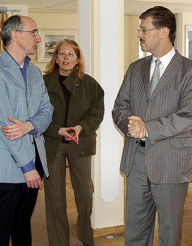 Besuch  im Altenheim: Staatssekretr D...DU-Kreisvorsitzende Christa Bernauer.   | Foto: Ulrike Jger