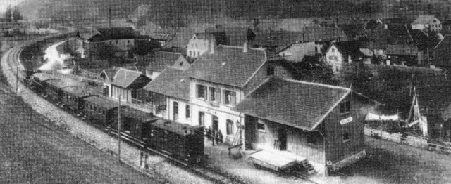 Der Bahnhof in Waldkirch-Kollnau nach 1901.   | Foto: Elztalmuseum