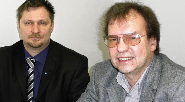 Manfred Schaper (links) und Ralf Waldmann   | Foto: Danielle Hirschberger