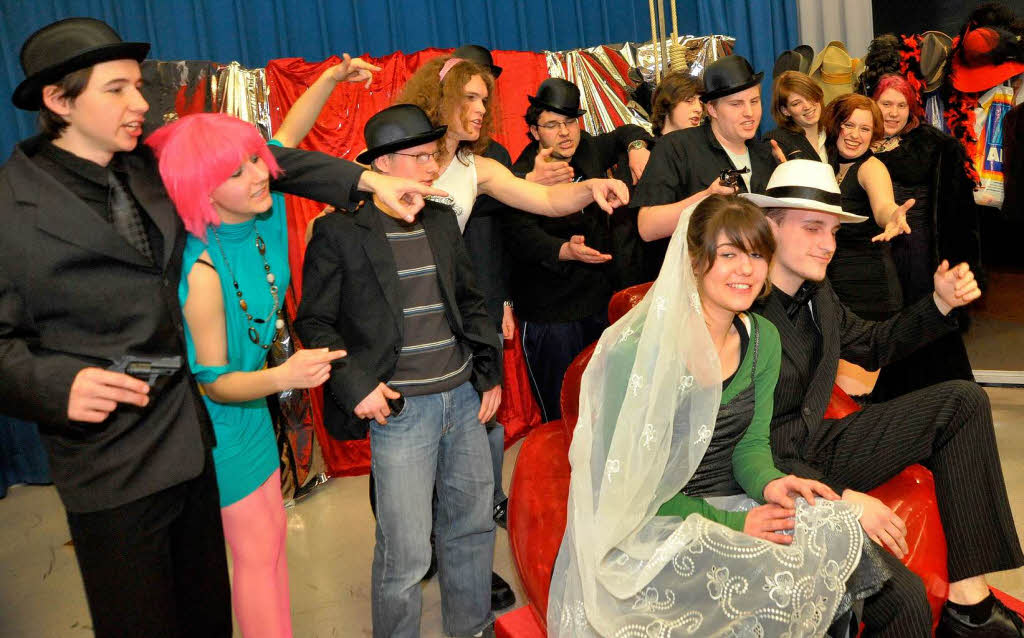 Proben Schultheatergruppe Richard-Fehrenbach-Gewerbeschule