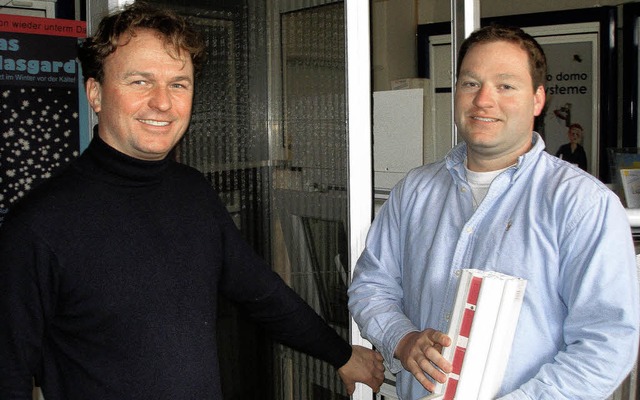 Michael Lange (links) und Markus Lederle haben ihr Angebot erweitert.   | Foto: Barbara Schmidt