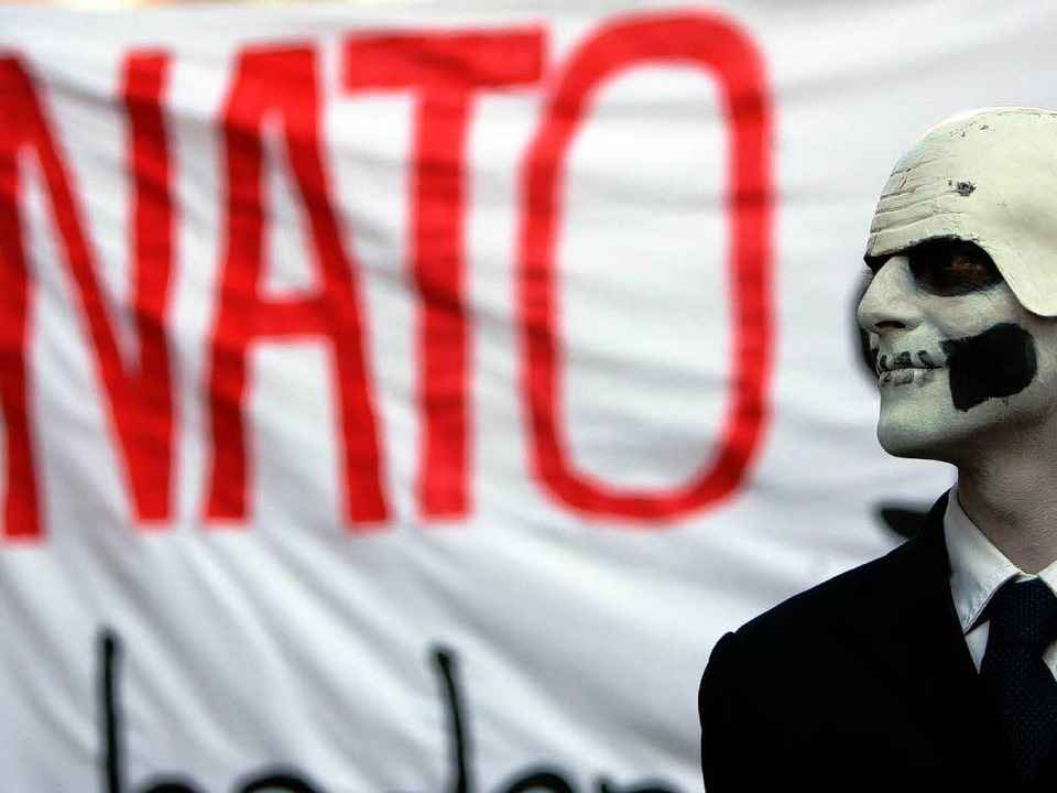 Ob er wohl  nach Freiburg kommt? Ein m...nchner Sicherheitskonferenz im Februar  | Foto: dpa