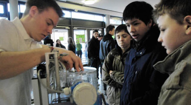 Berufsinfo in der Realschule  | Foto: Barbara Ruda