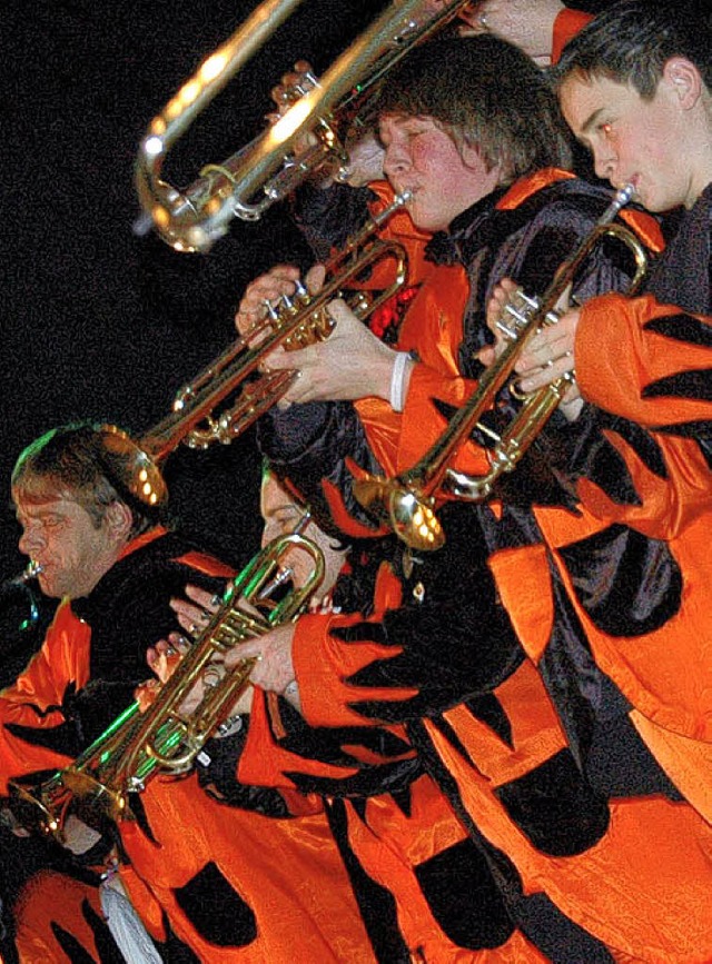 Ereignisreich war das Jahr fr die Gugge-Brass-Band.   | Foto: FRED THELEN