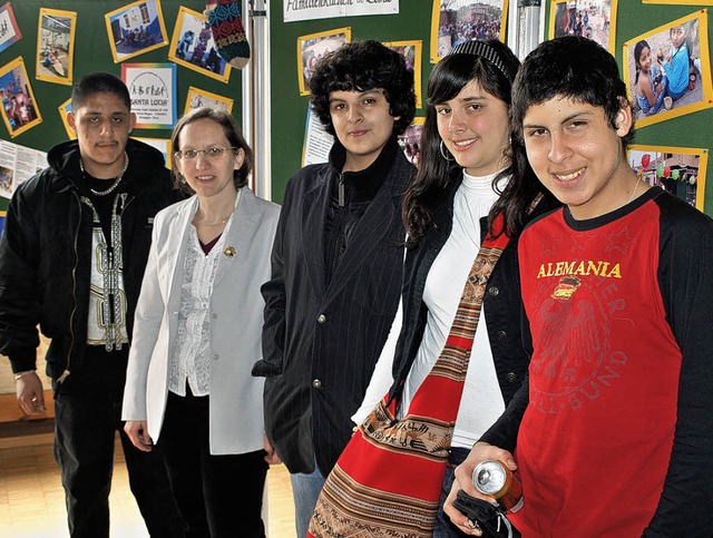 Zu Besuch beim Perutag in Laufenburg  ...d Jos aus dem peruanischen Arequipa.   | Foto: JULIAN HOHLFELD