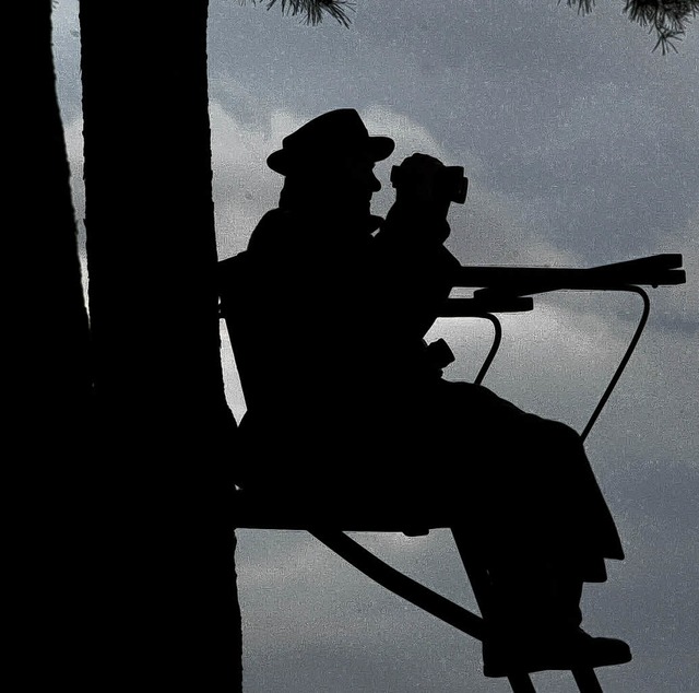 Jger sitzen knftig steuerfrei auf dem Hochsitz.   | Foto: ddp