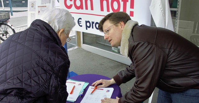 No, we can not &#8211; so geht&#8217;s nicht, sagt Dr. Schlierbach.   | Foto: Brinkmann