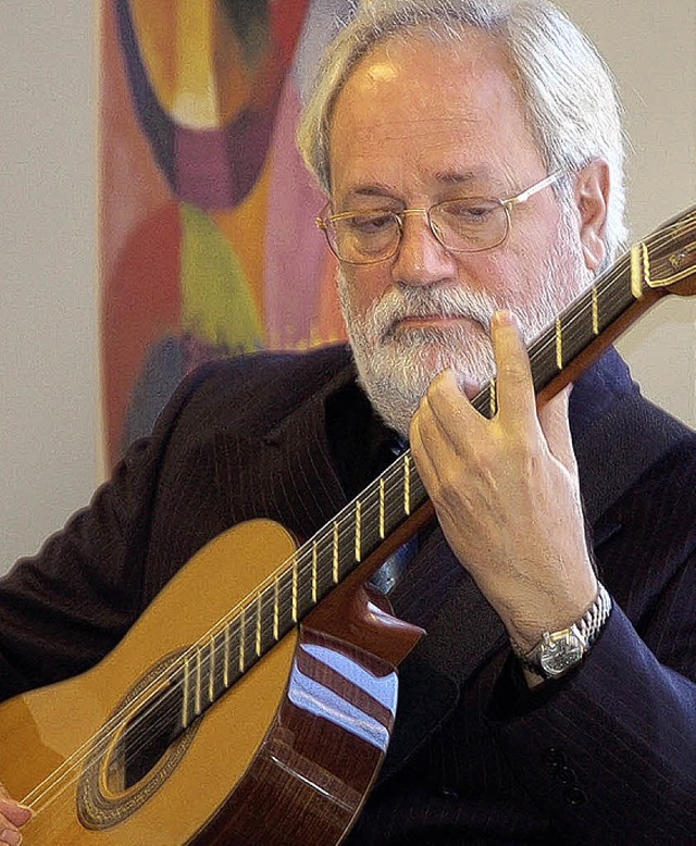 Der Gitarrist Jorge Cardoso.  | Foto: Elodie BIDAULT