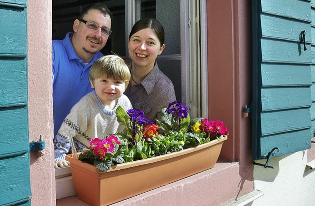 Familie Keller     hat den  Landgastho...m Samstag mit dem Restaurantbetrieb.    | Foto: Privat