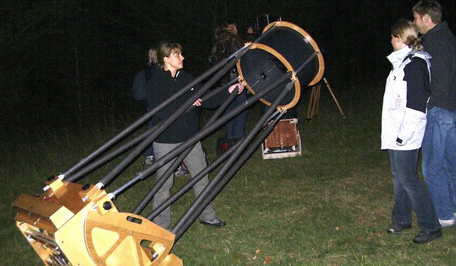 Teleskop auf Schauinsland  | Foto: sternenfreunde breisgau