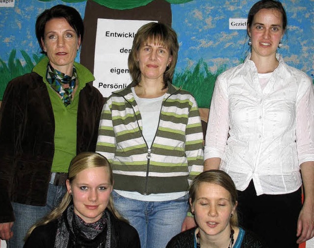 Die Erzieherinnen des Todtmooser Kinde...nd KIGA-Leiterin Sabrina Spangenberg,   | Foto: bhm