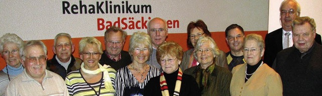 Der Vorstand der Rheumaliga, von links...Peter Neddermann und Gnther Egeling.   | Foto: Susanne Kanele