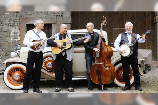 Vier Musiker haben sich ganz dem Bluegrass verschrieben