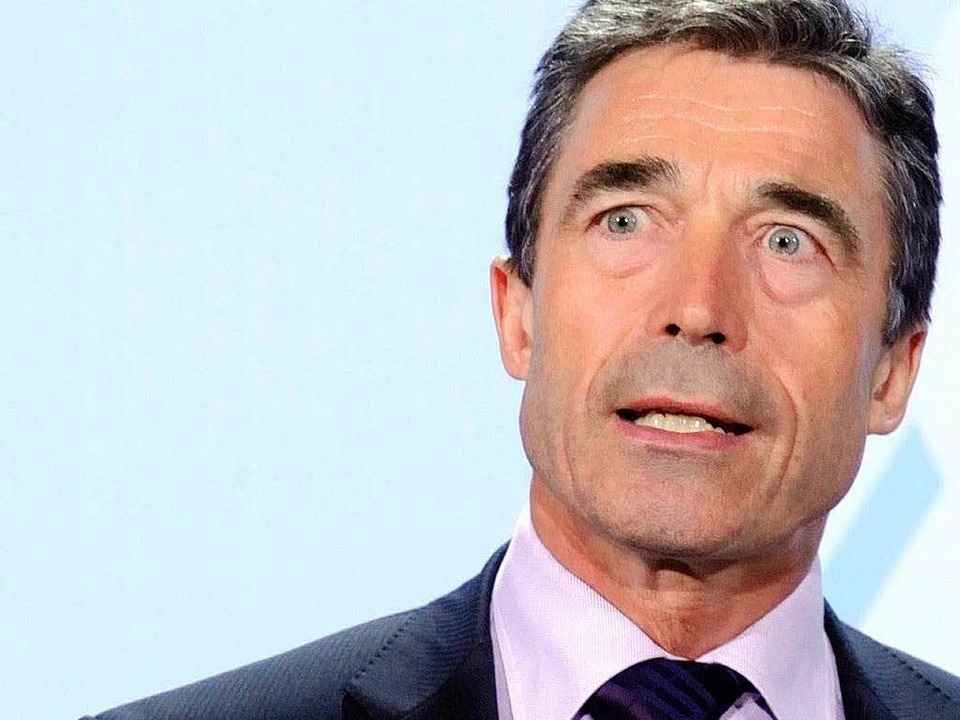 Anders Fogh Rasmussen: Wird er General...oder bleibt die T�rkei bei ihrem Veto?  | Foto: dpa