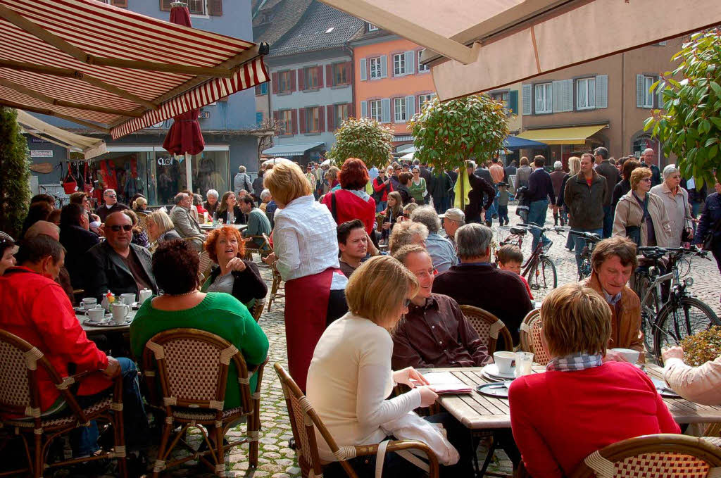 Staufen hat’s: Der verkaufsoffene Sonntag des Gewerbevereins entwickelte sich zum Publikumsrenner.