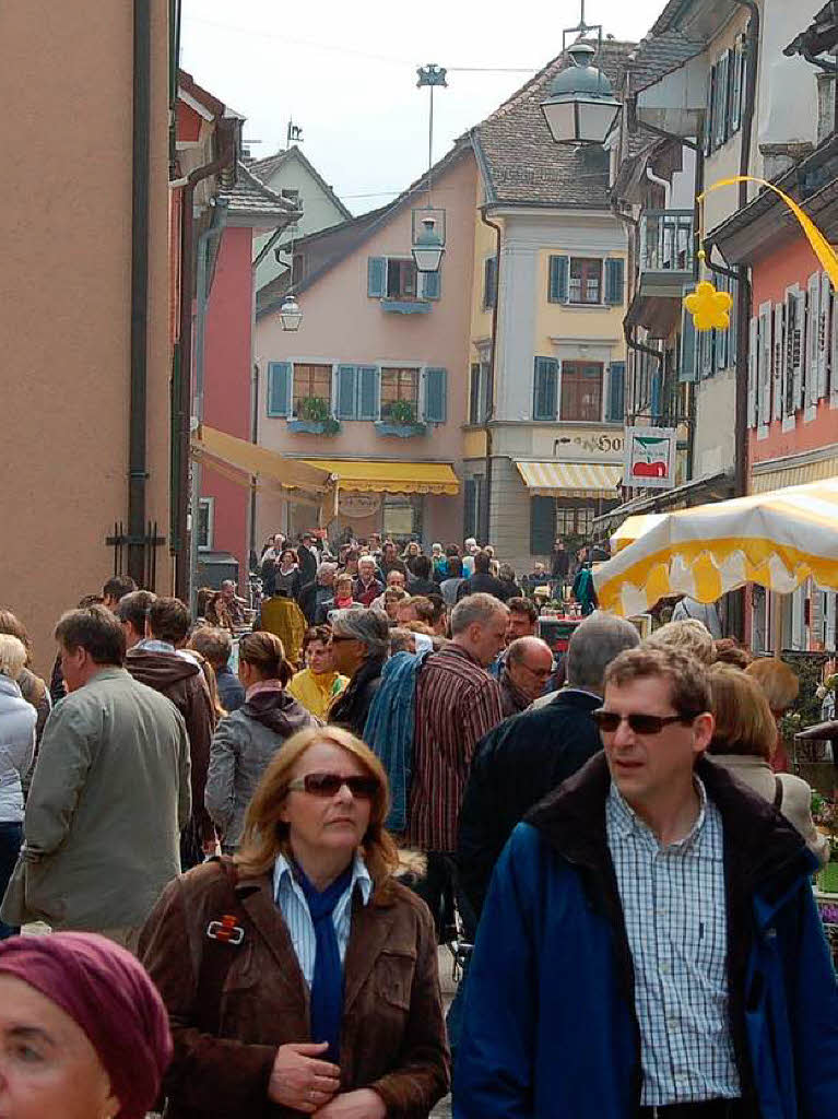 Staufen hat’s: Der verkaufsoffene Sonntag des Gewerbevereins entwickelte sich zum Publikumsrenner.