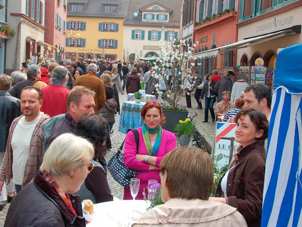 Staufen hat’s: Der verkaufsoffene Sonntag des Gewerbevereins entwickelte sich zum Publikumsrenner.