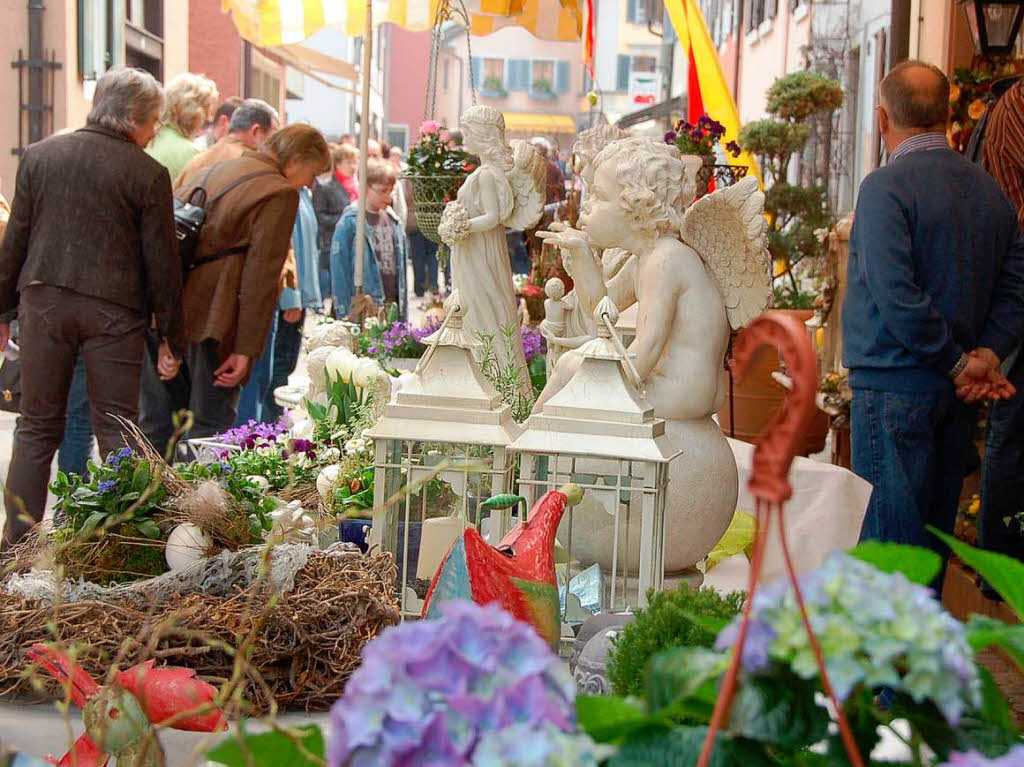 Staufen hat’s: Der verkaufsoffene Sonntag des Gewerbevereins entwickelte sich zum Publikumsrenner.