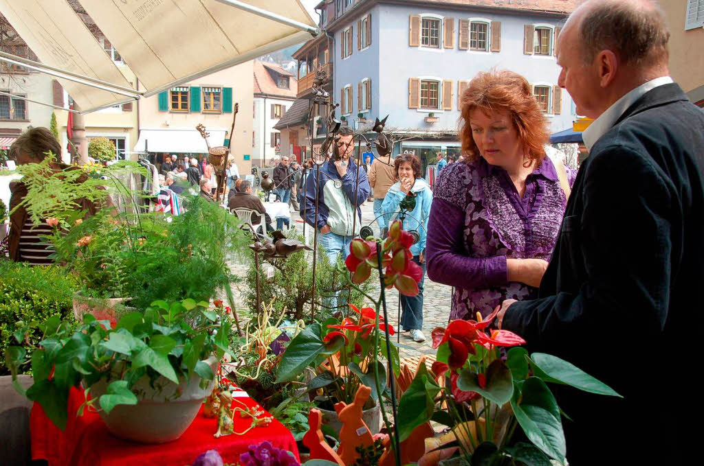 Staufen hat’s: Der verkaufsoffene Sonntag des Gewerbevereins entwickelte sich zum Publikumsrenner.