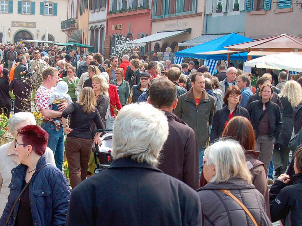 Staufen hat’s: Der verkaufsoffene Sonntag des Gewerbevereins entwickelte sich zum Publikumsrenner.