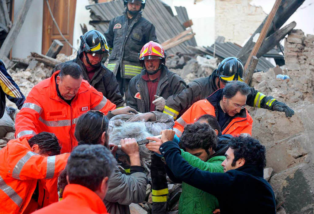 Das schwere Erdbeben in Mittelitalien forderte mehr als 150 Menschenleben.