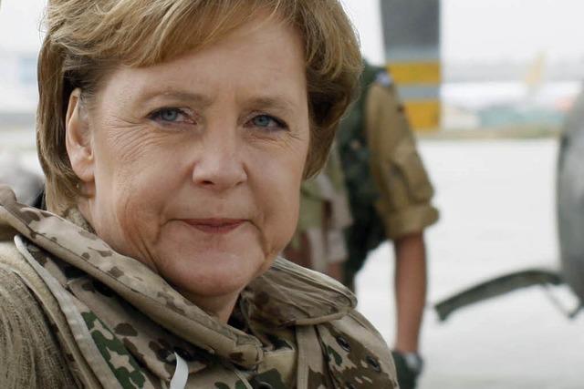 Überraschungsbesuch: Angela Merkel ist in Afghanistan