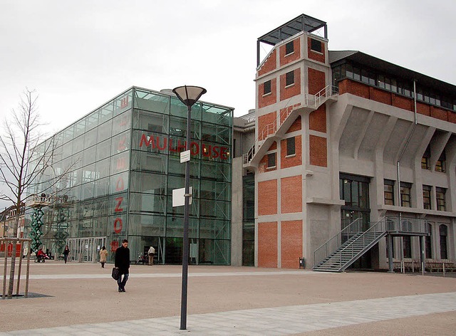 Die  Fonderie in Mulhouse: Im historis...ch die neue Kunsthalle untergebracht.   | Foto: Annette Mahro