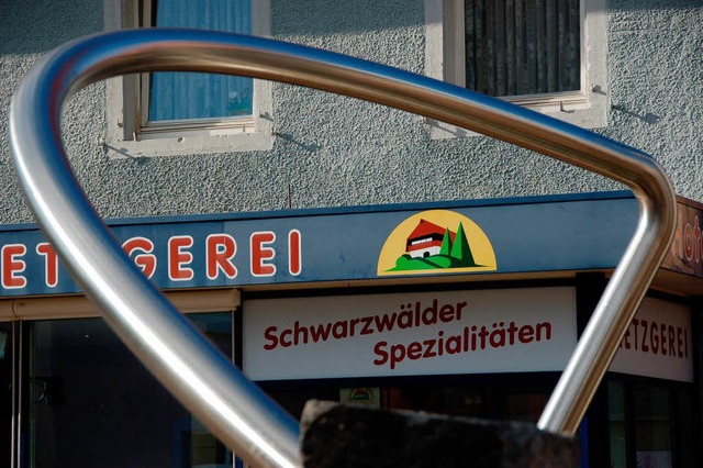 Werbung ist in Kirchzarten erlaubt, aber nur an den Fassaden der Geschfte.   | Foto: karlheinz scherfling