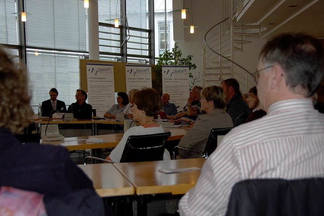 Rund 100 Verbandsvertreter und Ehrenam...renamtskonferenz in Emmendingen teil.   | Foto: Gerhard Walser