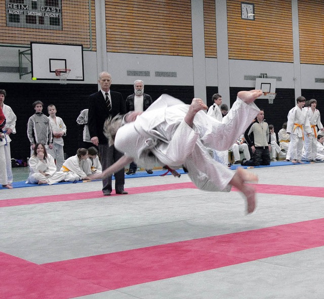 Judo ist beliebt in Denzlingen.   | Foto: Zimmermann-Drkop
