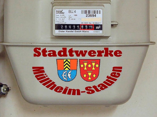 Auch ihr Erdgas knnen die Brger scho... Stadtwerken Mllheim-Staufen beziehen  | Foto: Markus Donner