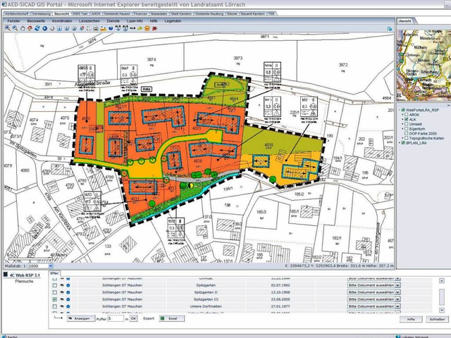 Das Schliengener Gebiet Spitzacker ist...its im Geo-Informationssystem erfasst.  | Foto: BZ