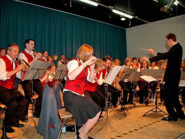 <Bildtext>Beim Konzert des Musikverein...usik von Bigband bis Polka.</Bildtext>  | Foto: Ounas-Krusel