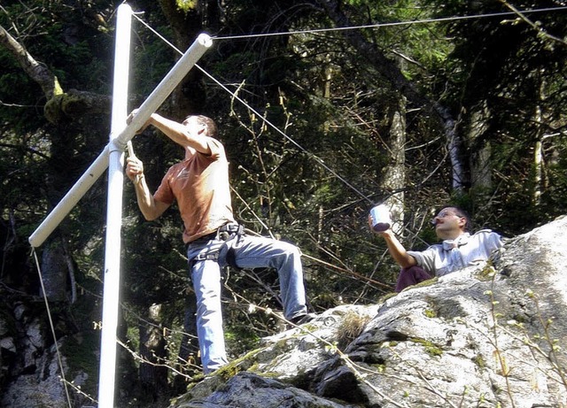 Pfadfinder des Stammes St. Bernhard ha...#8220; wieder auf Hochglanz gebracht.   | Foto: Denis Schimak