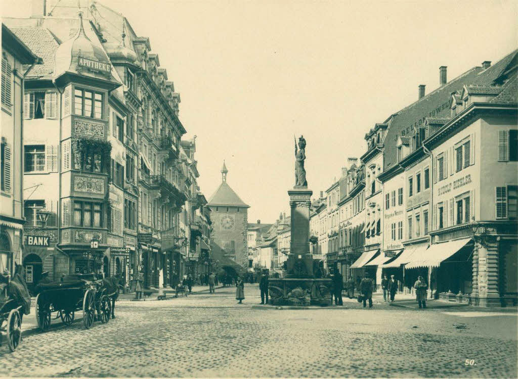 Kaiserstrae um 1900