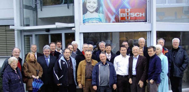 Die CDU-Kreistagsfraktion besichtigte die Firma Busch.  | Foto: Firma Busch