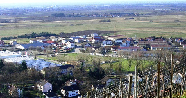 Blick auf das Gewerbegebiet Gaisgraben   | Foto: Markus Donner