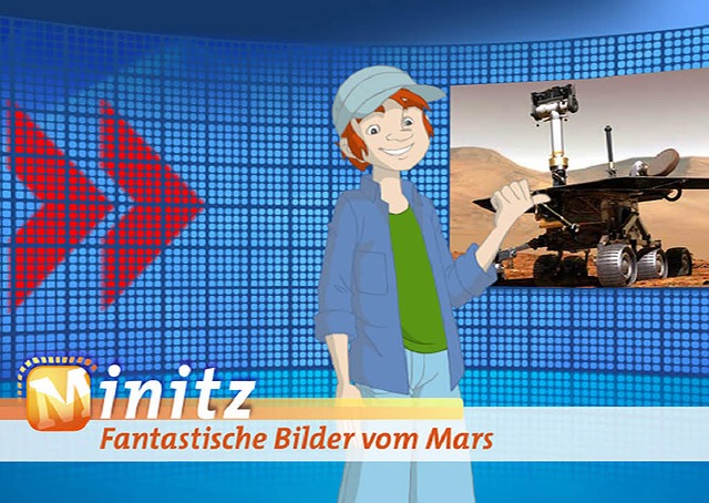 Die Minitz-Macher: Hinter den Nachrich...ndernachrichten in aller Welt suchen.   | Foto: promo