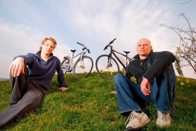 Simon Dobslaw (links) und Ralf Katholi...hrrdern einen neuen Markt erschlieen  | Foto: Birgit-Cathrin Duval / bcmpress