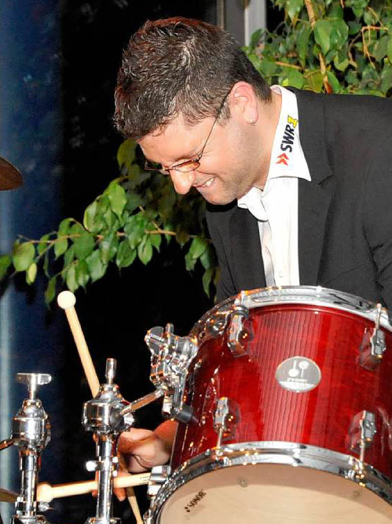 Voller Engagement - Andreas Franzmann nicht nur am Schlagzeug Voller Engagement - Andreas Franzmann nicht nur am Schlagzeug