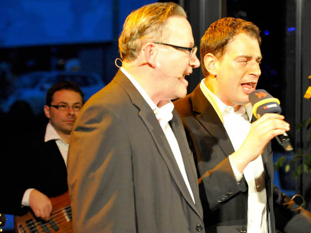Nicht nur Moderator - Matthias Holtmann im Duett mit Alexander Kraus Nicht nur Moderator - Matthias Holtmann im Duett mit Alexander Kraus