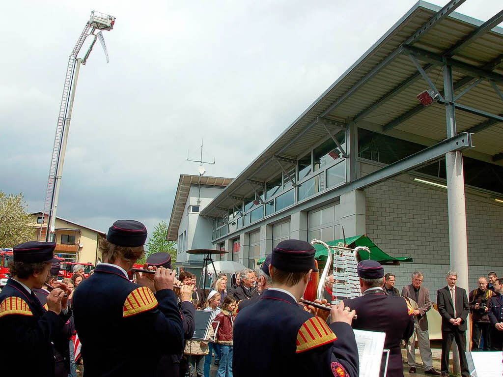 Die Feuerwehr feiert