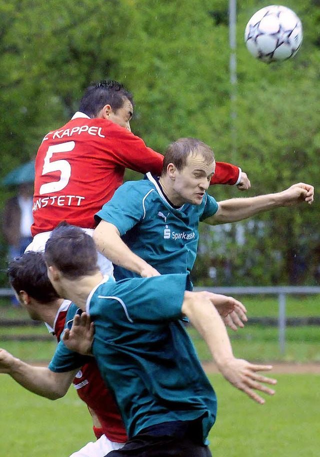 <Bildtext>Turmbau zu Lahr: Artur Gro ... Kappeler Emanuel Anstett</Bildtext>.   | Foto: wolfgang knstle